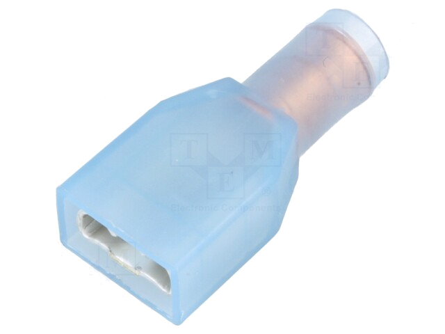 Connector: vlak; 6,3mm; 0,8mm; vrouwelijk; 1,5÷2,5mm2; klemmen Connector: vlak; 6,3mm; 0,8mm; vrouwelijk; 1,5÷2,5mm2; klemmen
